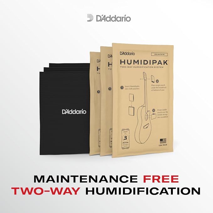 D'Addario Accessories Guitar Humidifier Packs-Guitar Humidifiers Acoustic - Image 2