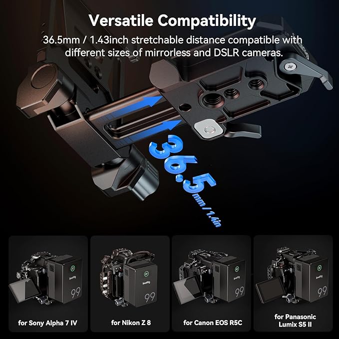 SMALLRIG Foldable V Mount Battery Plate - Image 3