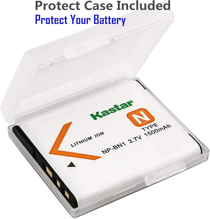 Kastar 4-Pack Battery and AC Wall Charger Replacement - Image 2