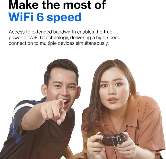 Linksys Atlas WiFi 6 Router Home WiFi Mesh System, 000 Sq. ft Coverage - Image 3