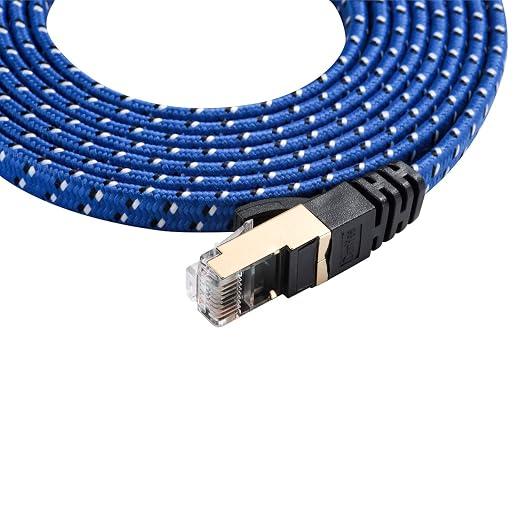 DanYee Cat 8 Ethernet Cable, Nylon Braided 33ft CAT8 High Speed Professional - Image 8
