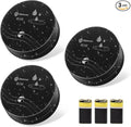 Geevon 3 Pack Water Leak Detectors, 100dB Water Sensor Alarms Flood Detector by GEEVON