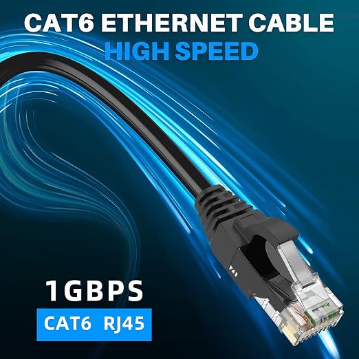 Adoreen Cat 6 Ethernet Cable 3 Ft-3 Pack, High Speed Short Patch Cables Network - Image 4