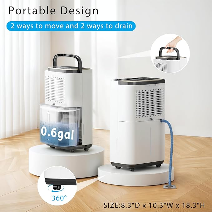 3000 Sq.Ft Dehumidifier for Basement - Image 2