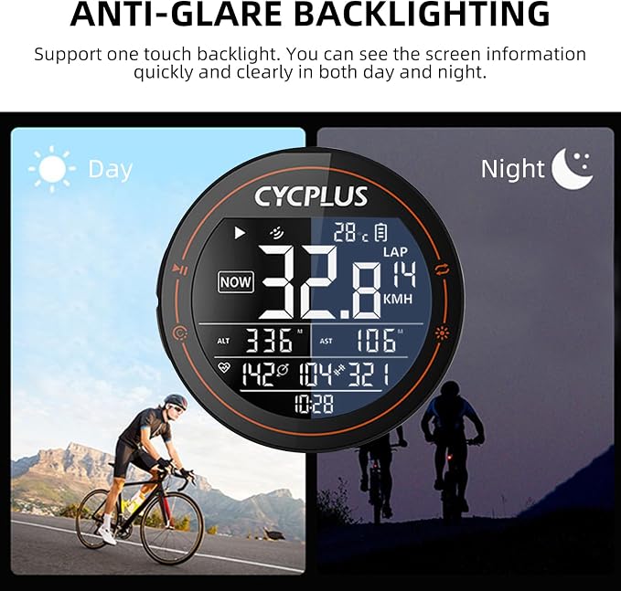 ROCKBROS Bike Computer Wireless GPS Accurate Bike Speedometer - Image 3