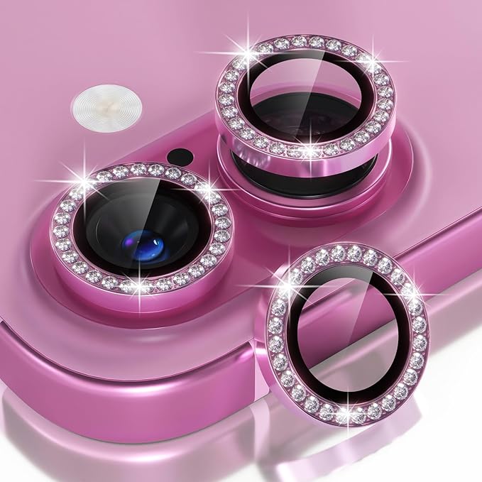 Choiche Compatible for iPhone 16 /iPhone 16 Plus Camera Lens Protector Bling by Choiche