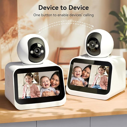 4.3" Smart Home Camera: 1080P HD Video, Two-Way Video Calling, and Motion - Image 2