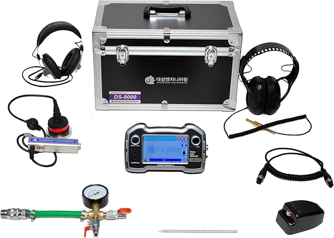 DS-8000 Professional Acoustic Water Leak Detector – Made in South Korea | by Unknown