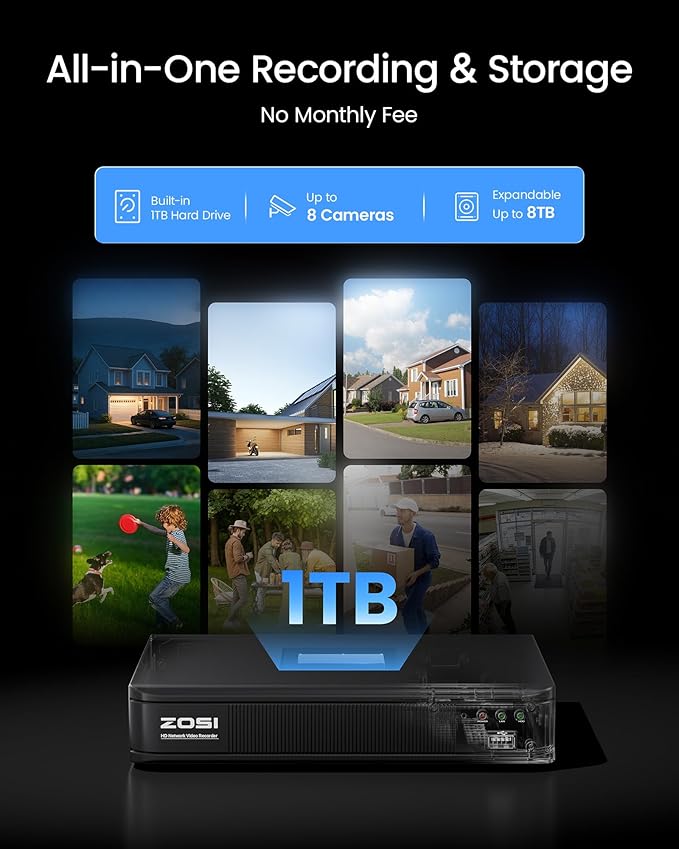ZOSI 3K Lite Home Security Camera System - Image 6