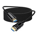 8K HDMI 2.1 Cable 6ft, Fiber Optic HDMI Cable Braided Cord, High Speed Active by RUBMUD