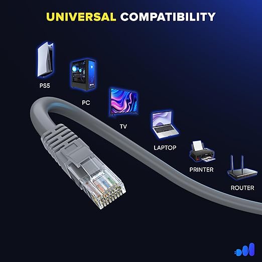 Maximm Cat 6 Ethernet Cable - 12 ft - Image 6