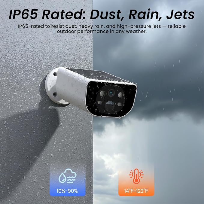 Cinnado Security Cameras Wireless Outdoor-2.4 GHz Wi-Fi Cameras - Image 9