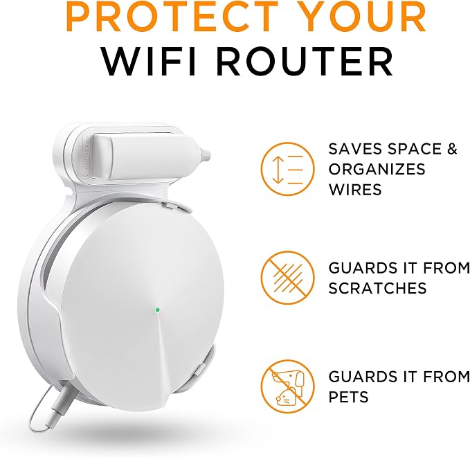 Wi-Fi Wall Shelves, Cable and Power Line Storage Boxes - Image 3