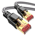 Cat 8 Ethernet Cable 33 ft, 40Gbps 2000Mhz High Speed Gigabit LAN Internet by Ltemziiy