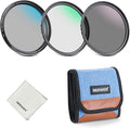 NEEWER 77mm UV/CPL/ND Lens Filter Kit, UV Protection + Circular Polarizing + by Neewer