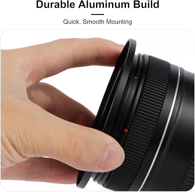 Camkix 67-82mm Step-Up Filter Ring Adapter, 67mm to 82mm - Image 3