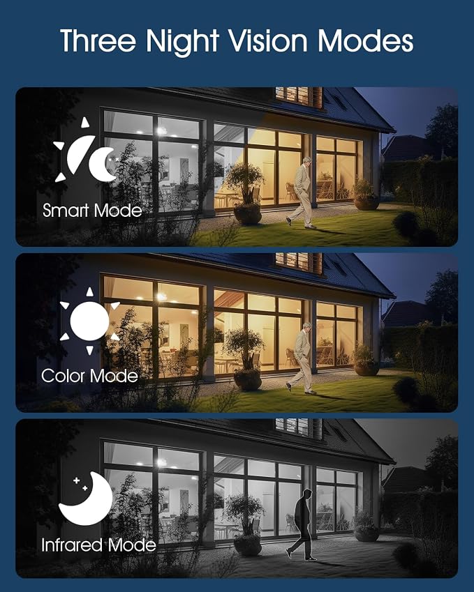ANRAN Solar Security Cameras Wireless Outdoor, 2K Cameras - Image 4