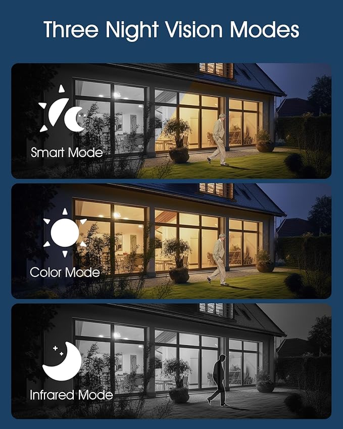 ANRAN Solar Security Cameras Wireless Outdoor, 2K Cameras - Image 4