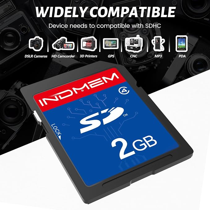 SD Card 2GB, 6 Packs Class 4 2GB Flash Memory Card MLC Standard Secure Digital - Image 7