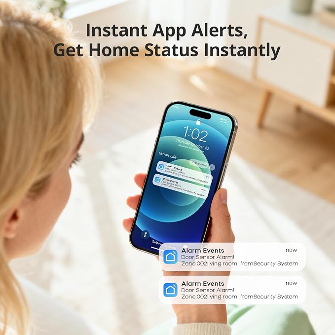Alarm System for Home Security, WiFi+GSM/4G Compatible - Image 2