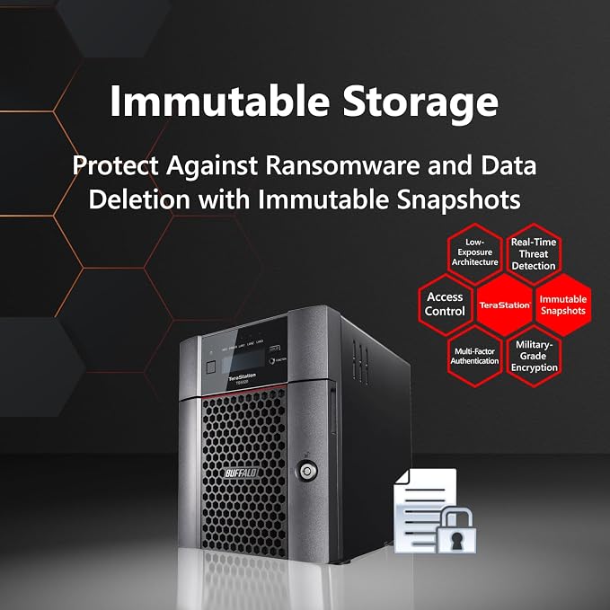 BUFFALO TeraStation 5420RN 4-Bay Business Rackmount NAS 80TB - Image 7