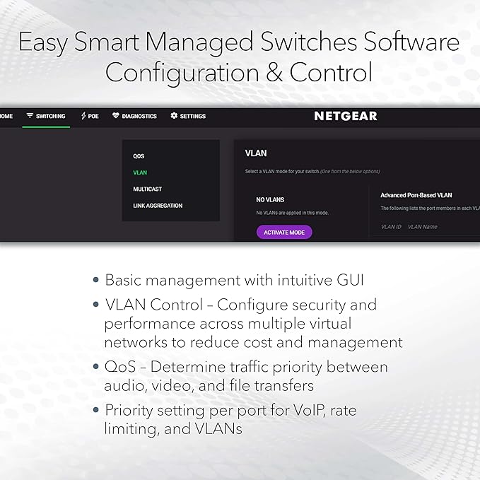 NETGEAR 8-Port 2.5G Multi-Gigabit Ethernet Easy Smart Managed Essentials - Image 3