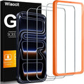 Wiaocit 3 Pack Tempered Glass Screen Protector by Wiaocit