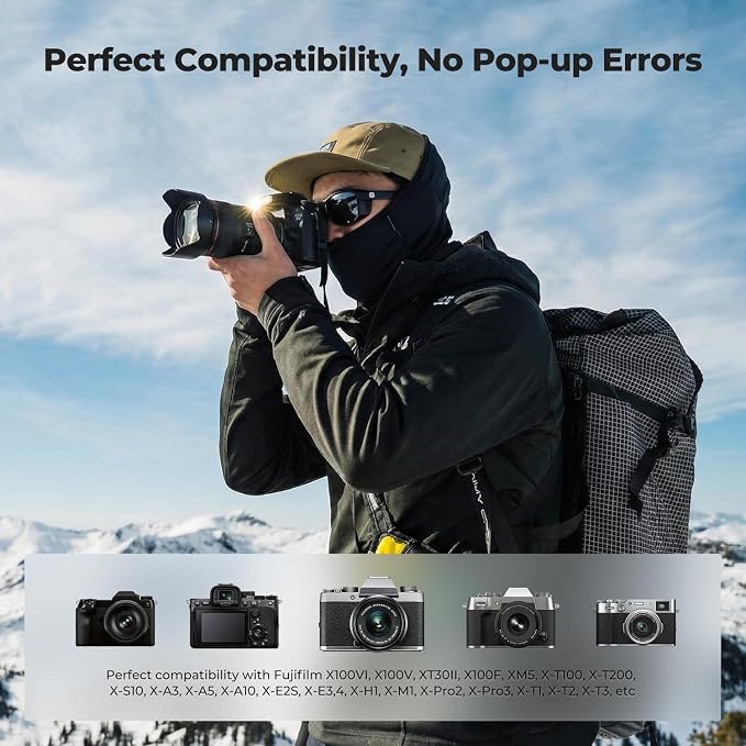 K&F CONCEPT 2-Pack NP-W126 Battery, USB C NP-W126S XT30III Battery Compatible - Image 4