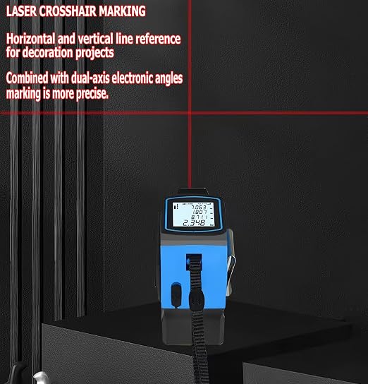 Tape Measure 4-in-1 Laser Digital Measuring Tape & 100m/328ft Laser Distance - Image 3