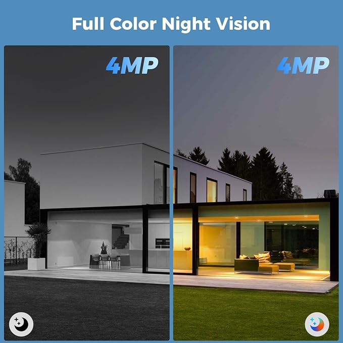 Hiseeu Security Cameras Wireless Outdoor, Solar Powered 3K 4MP Surveillance - Image 5