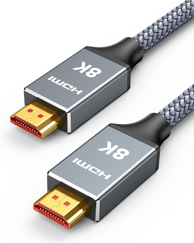Capshi 100ft 8K 4K@120Hz HDMI Cable Long, Fiber Optic 48Gbps High Speed Cord by Capshi