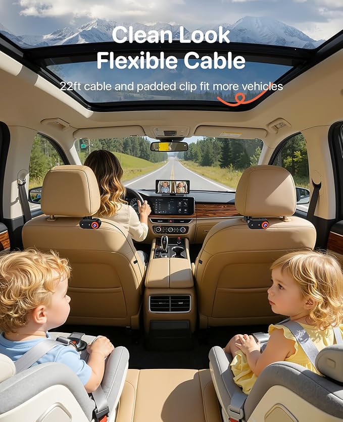 Luckview BM5 MAX 1080P Dual Baby Car Camera - Image 7