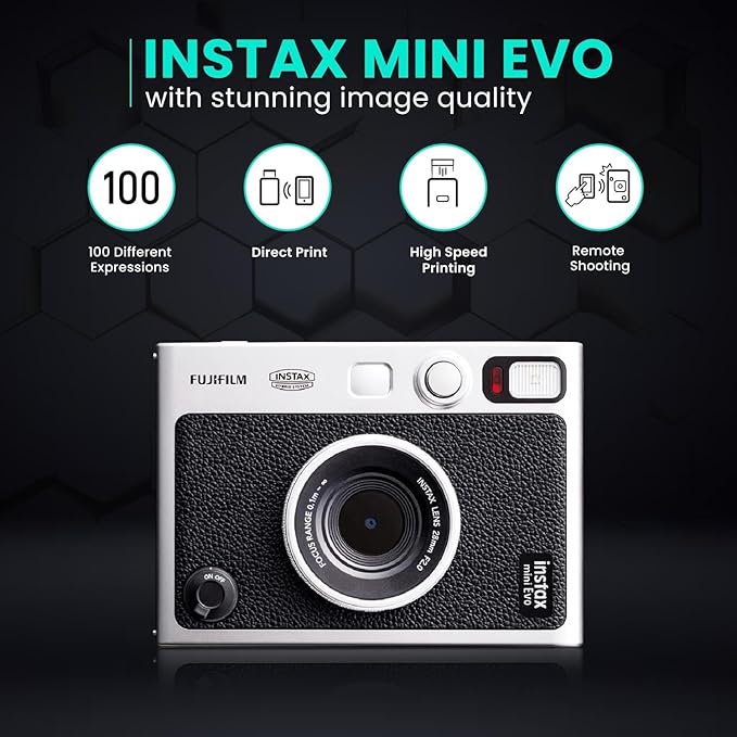 Fujifilm Instant Mini EVO Hybrid Camera Bundle - Image 5