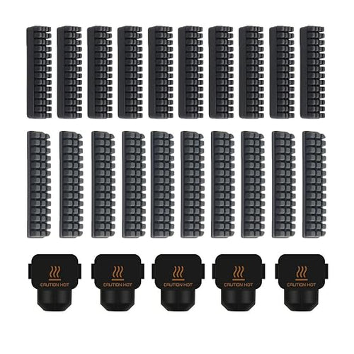 3D Printer Silicone Sock and Nozzle Brush by SQWAN