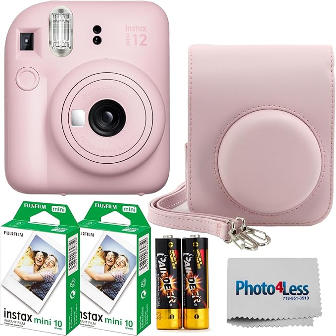 Fujifilm Instax Mini 12 Instant Film Camera Blossom Pink, Fujifilm Instax Mini by FUJIFILM