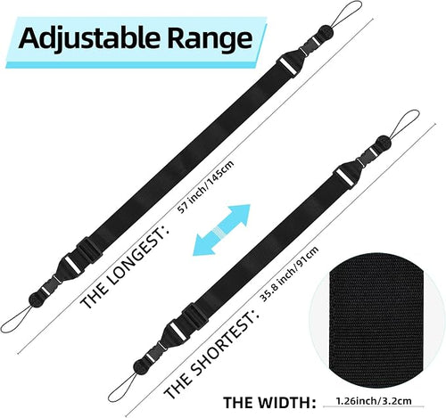 2 Pack Adjustable Shoulder Strap:Comfortable - Image 2