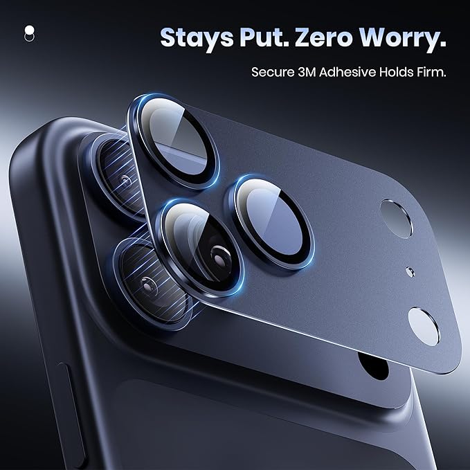 Hoerrye for iPhone 17 Pro Camera Lens Protector - Image 5