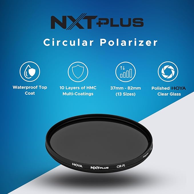 Hoya NXT Plus 46mm Polarizing Filter — Circular Polarizer - Image 2