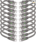 iMBAPrice 15' Cat5e Network Ethernet Patch Cable, 10 Pack by iMBAPrice