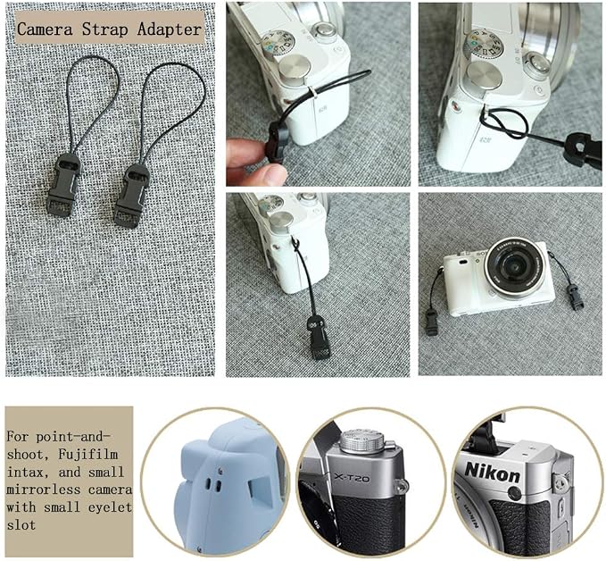 VKO Quick Release Camera Strap QD Loops Connector Adapter - Image 7