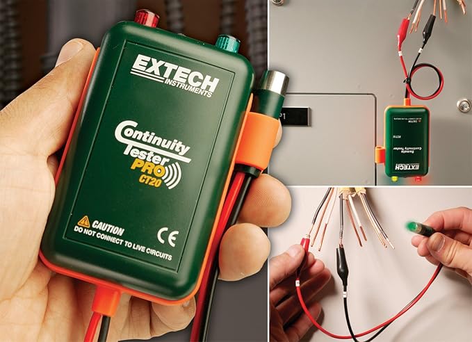 Extech CT20 Remote and Local Continuity Tester - Image 4