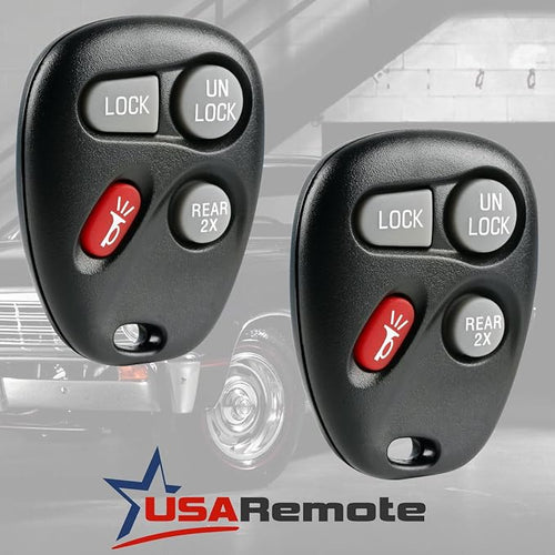 2 Keyless Entry Remote Key Fob - Image 2