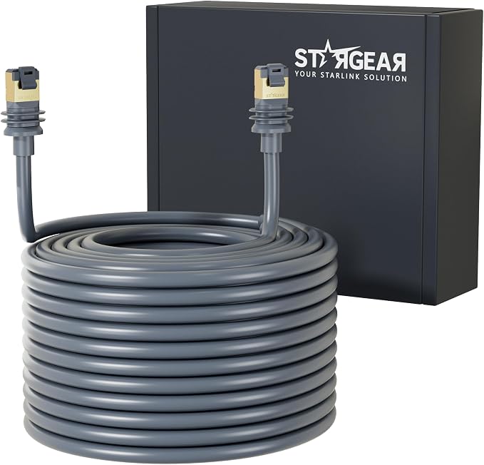 Starlink Cable Gen 3 25M/82FT, Starlink Gen 3 Cable by STARGEAR