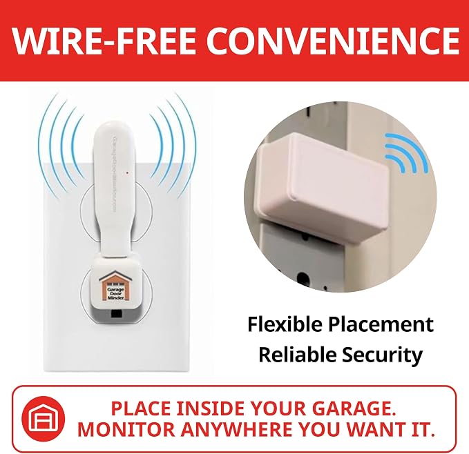 Garage Door Minder® Version II. 100% Wireless. Installs in Two Minutes! No - Image 4