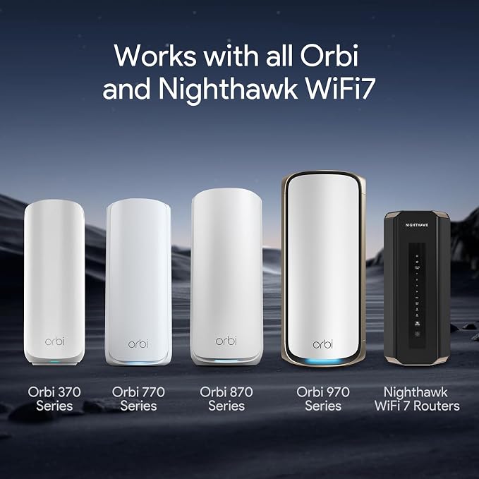 XLTTYWL Orbi WiFi 7 Wall Mount Kit, ABS Orbit 7 Mount Bracket Optimize Space - Image 4