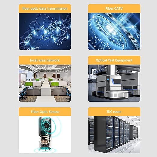 Fibergaga-5m OS2 ST to ST Fiber Patch Cable, Single Mode, Length Option: - Image 6
