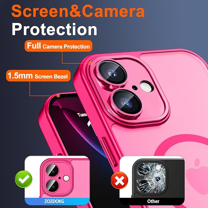 for iPhone 16 Plus Case with Privacy Screen Protector and Camera Protection - Image 6