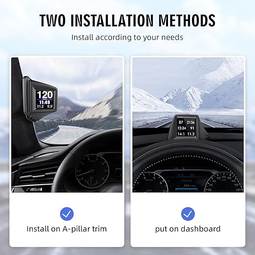 OBD2 Digital Speedometer Heads Up Display - Image 4
