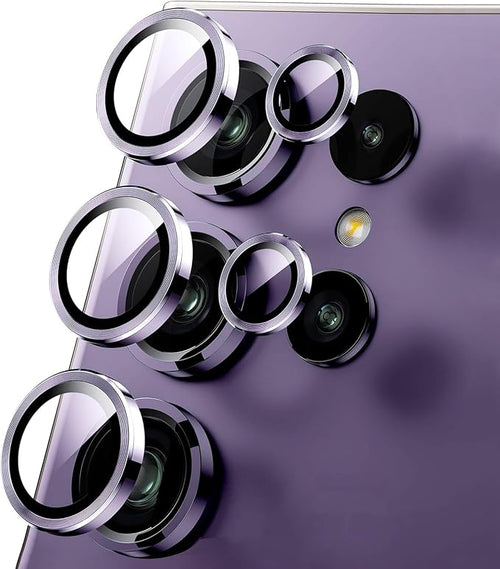 2 Pack Camera Lens Protector for Samsung Galaxy S24 Ultra, 9H Tempered Glass by AFENGBOX