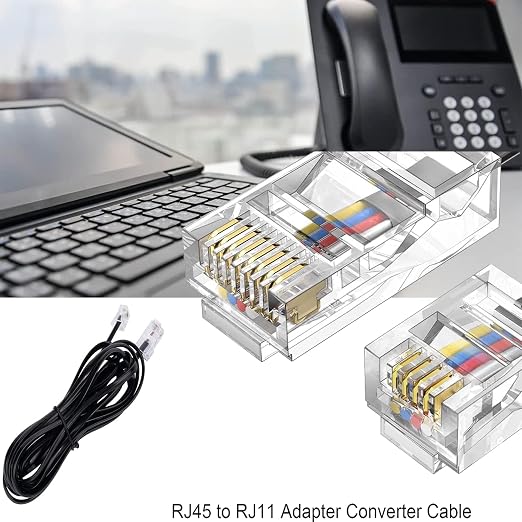 3.3FT-3Pack RJ45 to RJ11 Adapter - Image 3